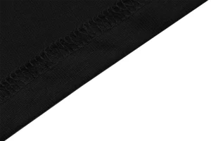 Fendi Melted Logo Embroidered T-Shirt Black