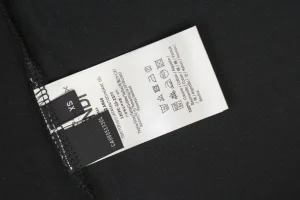 Fendi Monster Eyes Embroidered T-Shirt Black Wash label