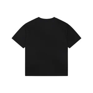 Fendi Monster Eyes Embroidered T-Shirt Black back view