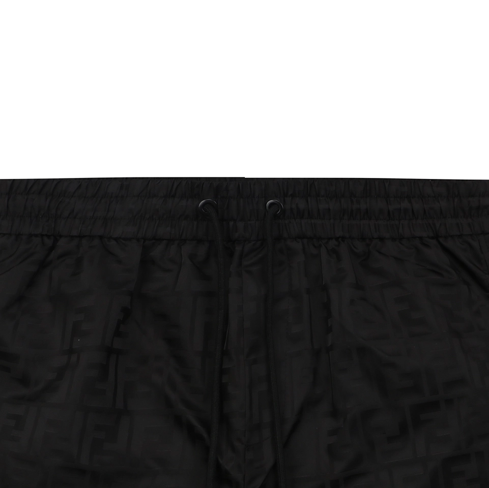 Fendi Tonal FF Monogram Nylon Shorts