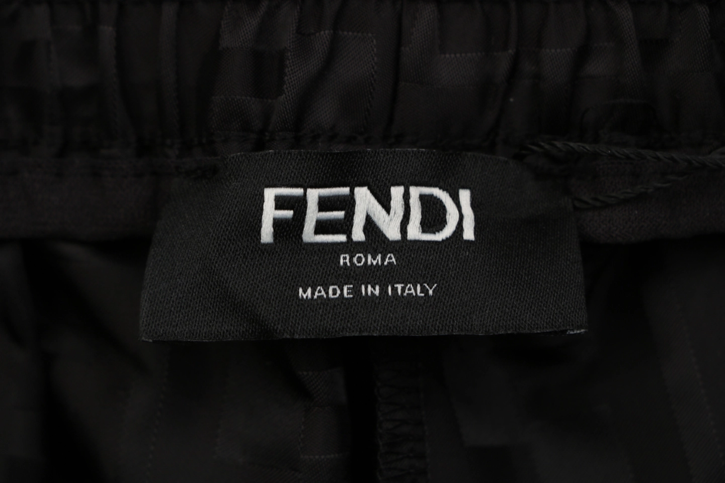 Fendi Tonal FF Monogram Nylon Shorts Brand Print