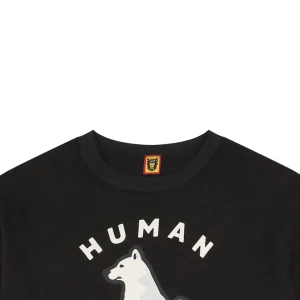 Human Made Seoul Exclusive Shiba Inu Graphic T-Shirt Black