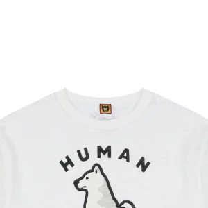 Human Made Seoul Exclusive Shiba Inu Graphic T-Shirt White