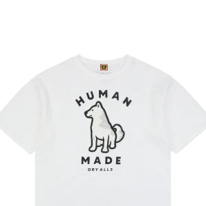 Human Made Seoul Exclusive Shiba Inu Graphic T-Shirt White