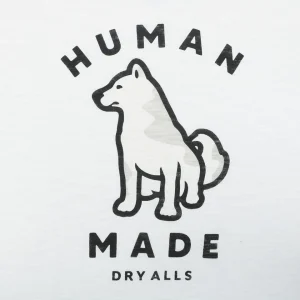 Human Made Seoul Exclusive Shiba Inu Graphic T-Shirt White Front Print