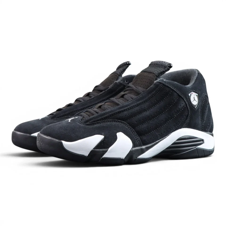 Jordan 14 Retro 'Black White'