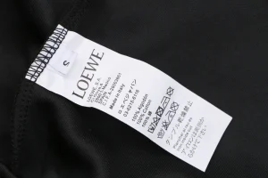 Loewe Anagram Pocket Patch Shorts Wash label