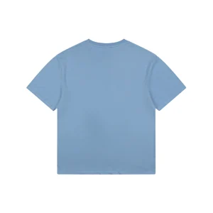 Loewe Anagram Shadow Embroidery T-Shirt Blue Back view
