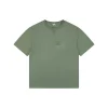 Loe Anagram Shadow Embroidery T-Shirt (Green/Blue)