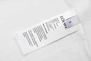 Loewe Bird Anagram Embroidered T-Shirt Wash label