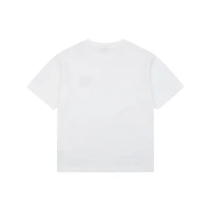 Loewe Black Cat Anagram Embroidered T-Shirt White Back view
