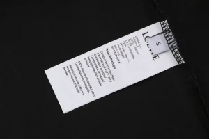 Loewe Black Cat Anagram Embroidered T-Shirt Black Wash label