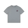 Loe Eye Logo Embroidered T-Shirt (Grey/Black)