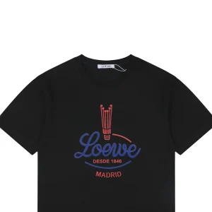 Loewe Feather Crown Logo T-Shirt