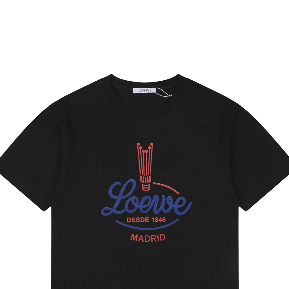 Loewe Feather Crown Logo T-Shirt