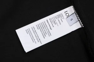 Loewe Feather Crown Logo T-Shirt Wash label