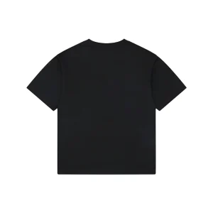 Loewe Openwork Embroidered Anagram Logo T-Shirt Black Back view