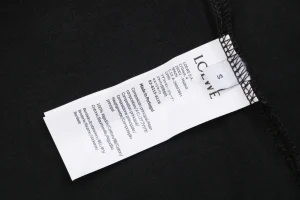 Loewe Rabbit Embroidered Logo T-Shirt Wash label