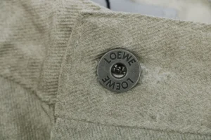 Loewe Vintage Wash Anagram Pocket Jeans Button