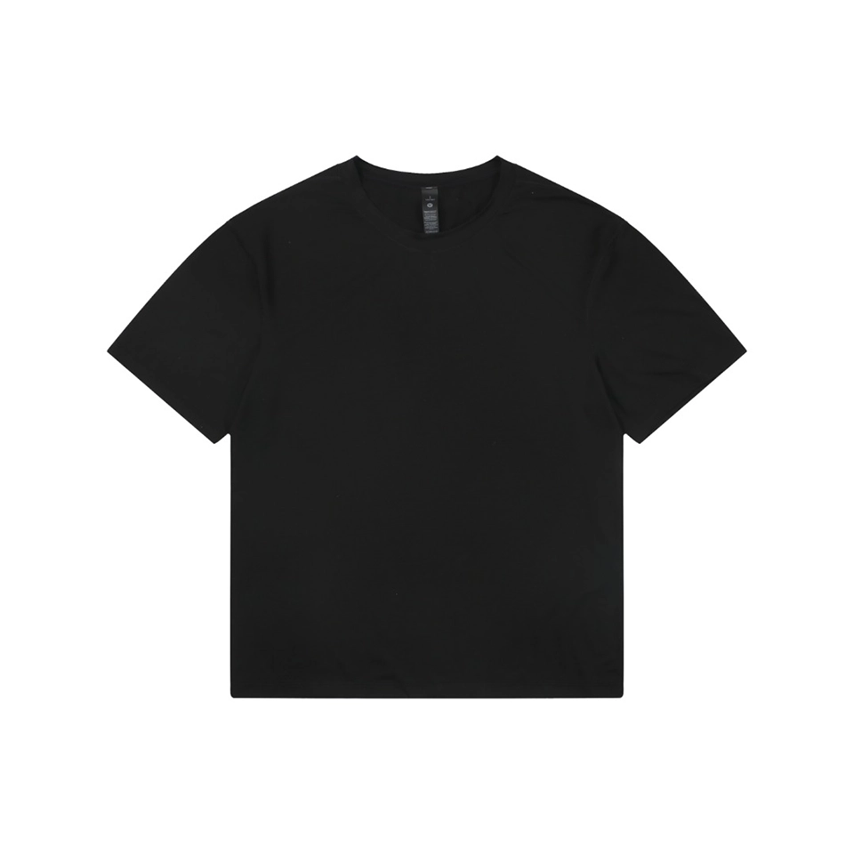 Lululemon Seamless Flatlock Training T-Shirt Black Front view