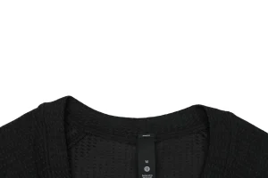 Lululemon Vent-Tech Quick-Dry Training T-Shirt Black Collar