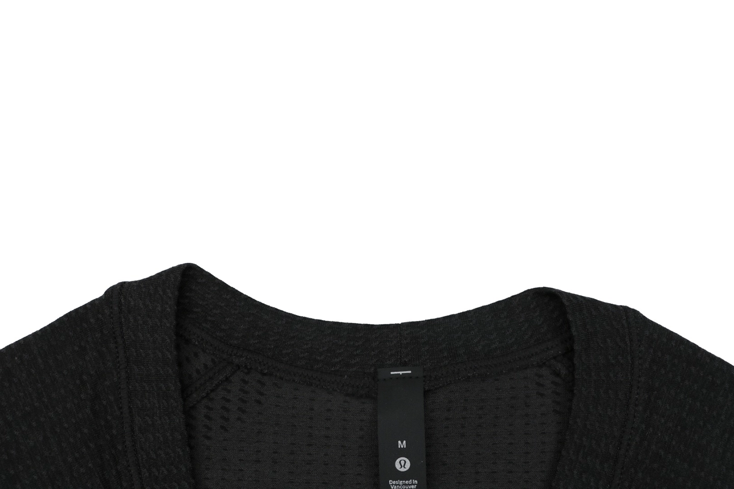 Lululemon Vent-Tech Quick-Dry Training T-Shirt Black Collar
