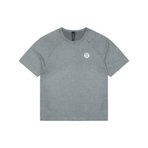 Lululemon Vent-Tech Quick-Dry Training T-Shirt Grey Front view