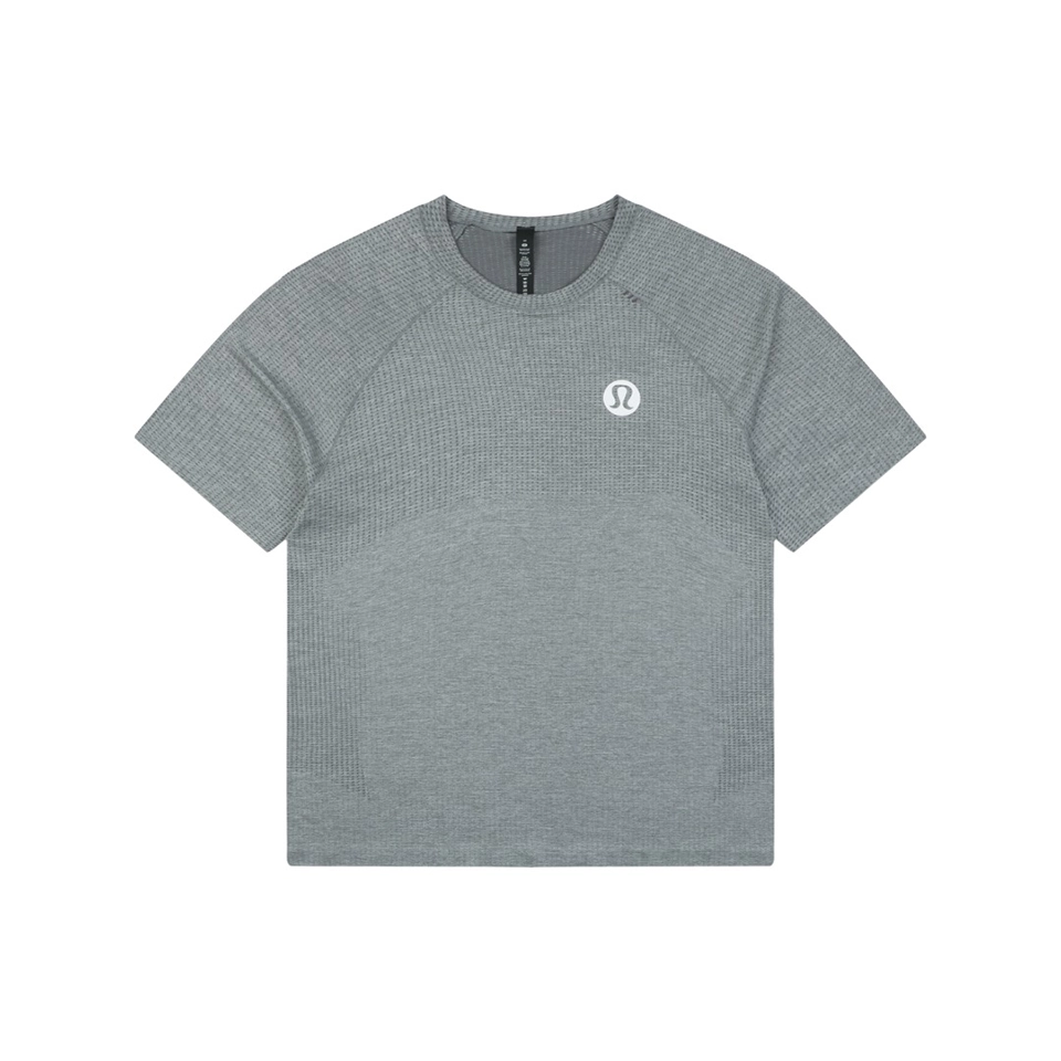Lululemon Vent-Tech Quick-Dry Training T-Shirt Grey Front view