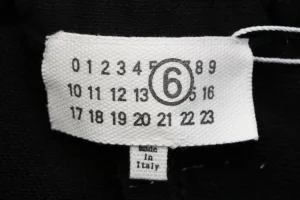 Maison Margiela Back Stitch Relaxed Trousers Wash label