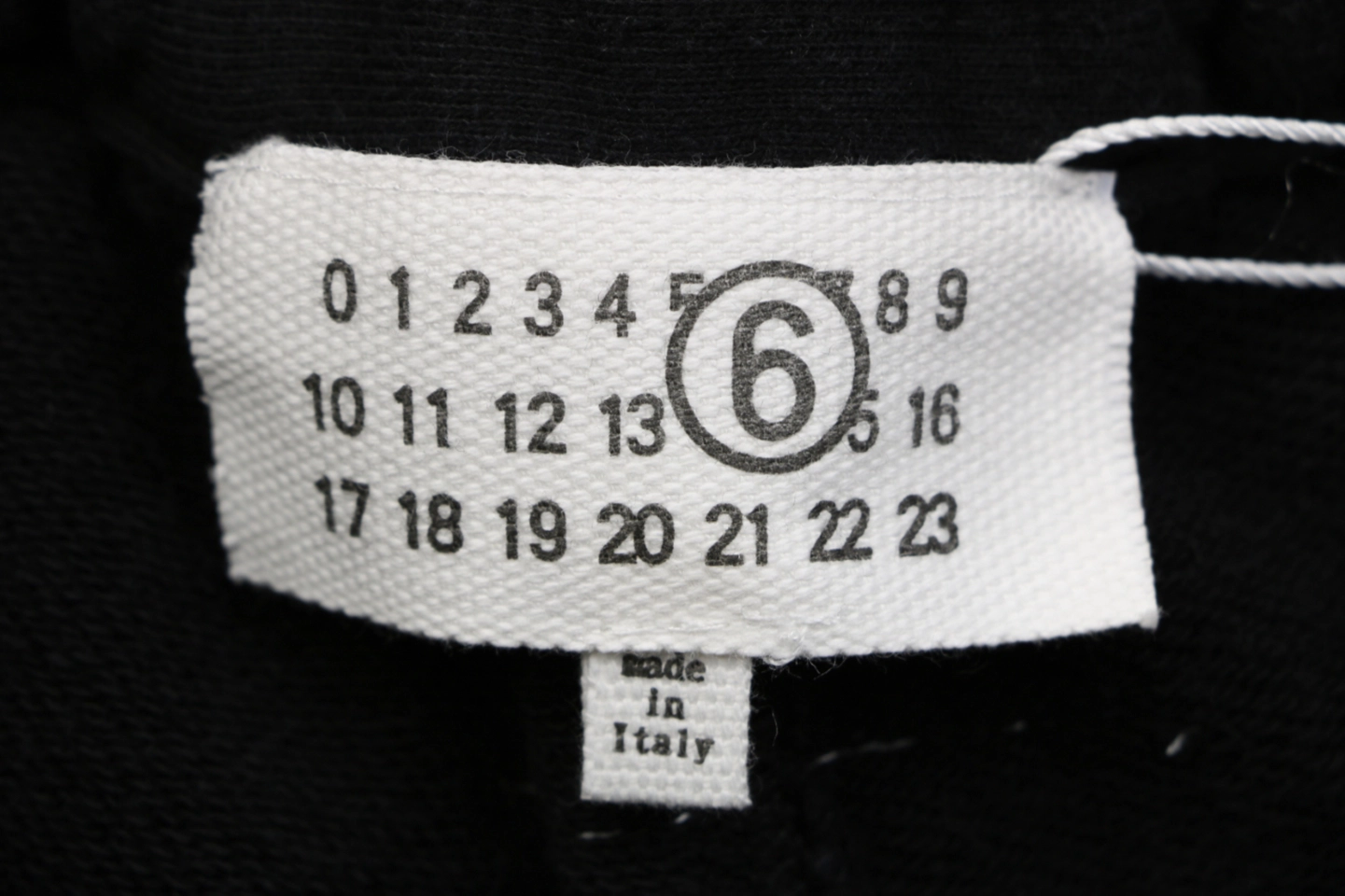 Maison Margiela Back Stitch Relaxed Trousers Wash label