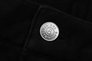 Maison Margiela Back Stitch Relaxed Trousers Button