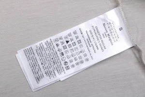 Maison Margiela Mirrored Numbers Embroidered T-Shirt Wash label