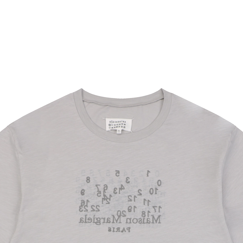 Maison Margiela Mirrored Numbers Embroidered T-Shirt