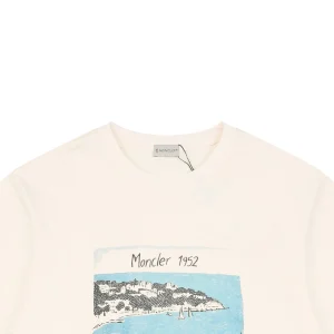 Moncler Coastal Town Graphic T-Shirt