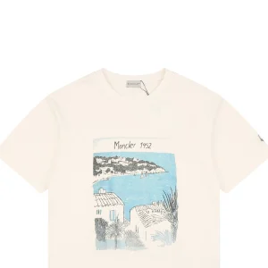 Moncler Coastal Town Graphic T-Shirt