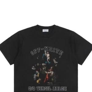 OFF-WHITE Caravaggio Madonna Graphic T-Shirt