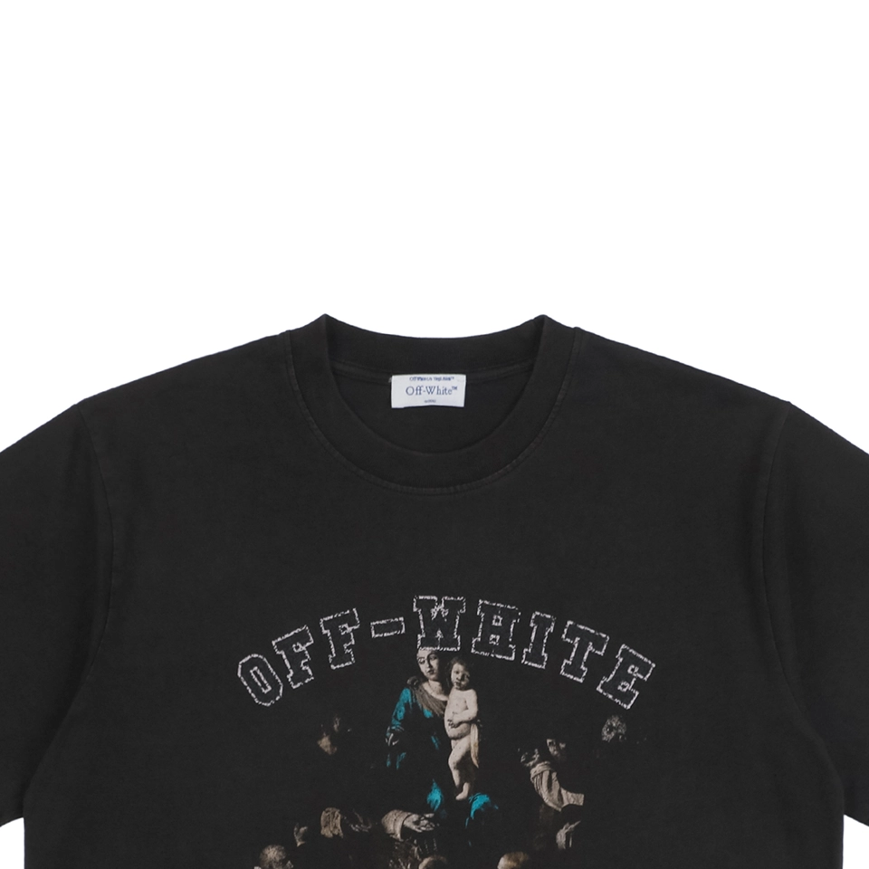 OFF-WHITE Caravaggio Madonna Graphic T-Shirt