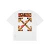 Off-White Floral Arrow Embroidered T-Shirt
