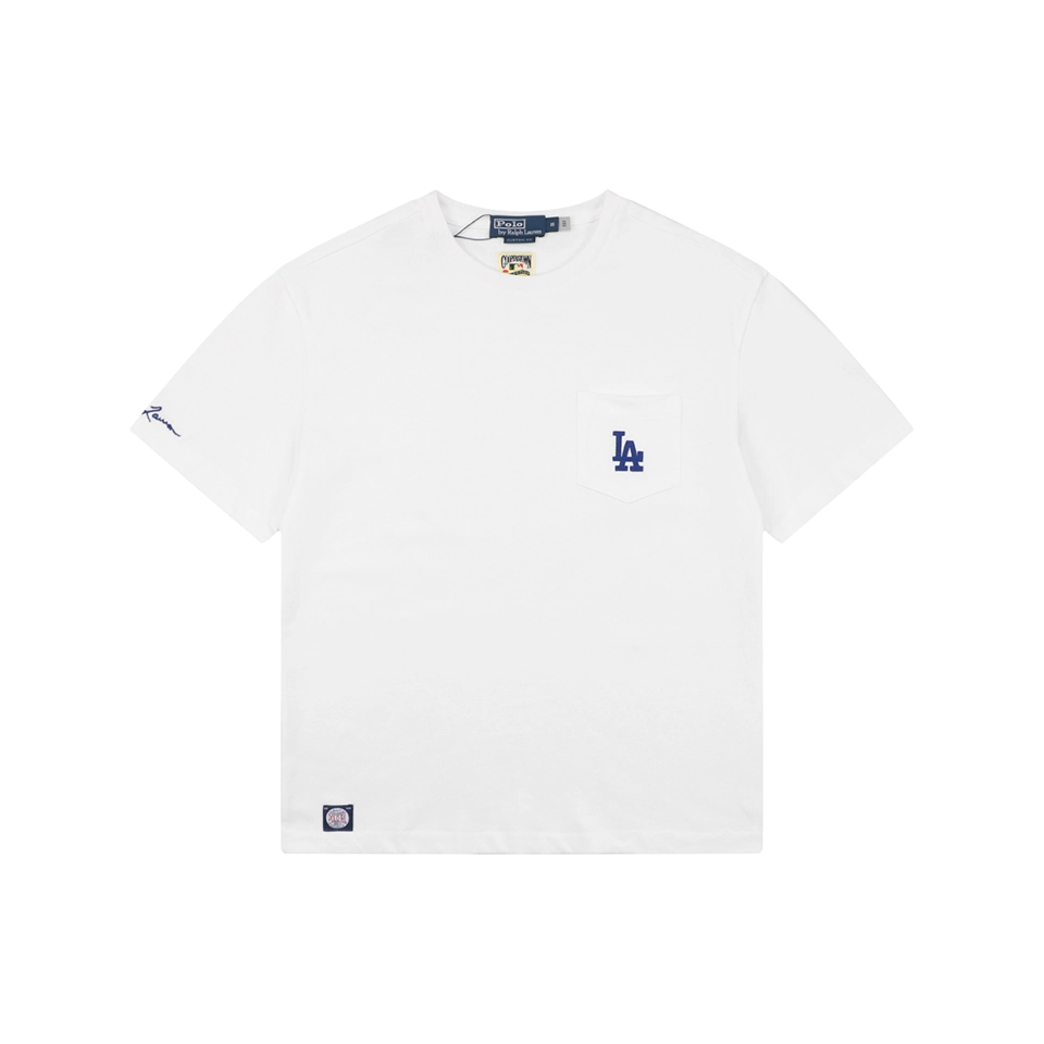 Ralph Lauren LA Pocket Embroidered T-Shirt Front view