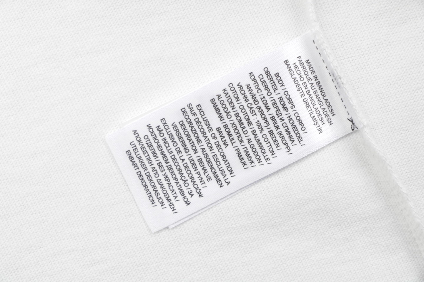 Ralph Lauren LA Pocket Embroidered T-Shirt Wash label