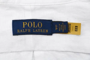 Ralph Lauren Linen Pony T-Shirt Brand label