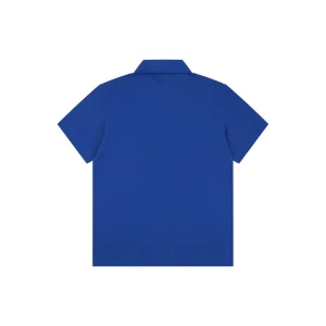 Ralph Lauren Multicolor Pony Embroidered Polo T-Shirt Blue Back view