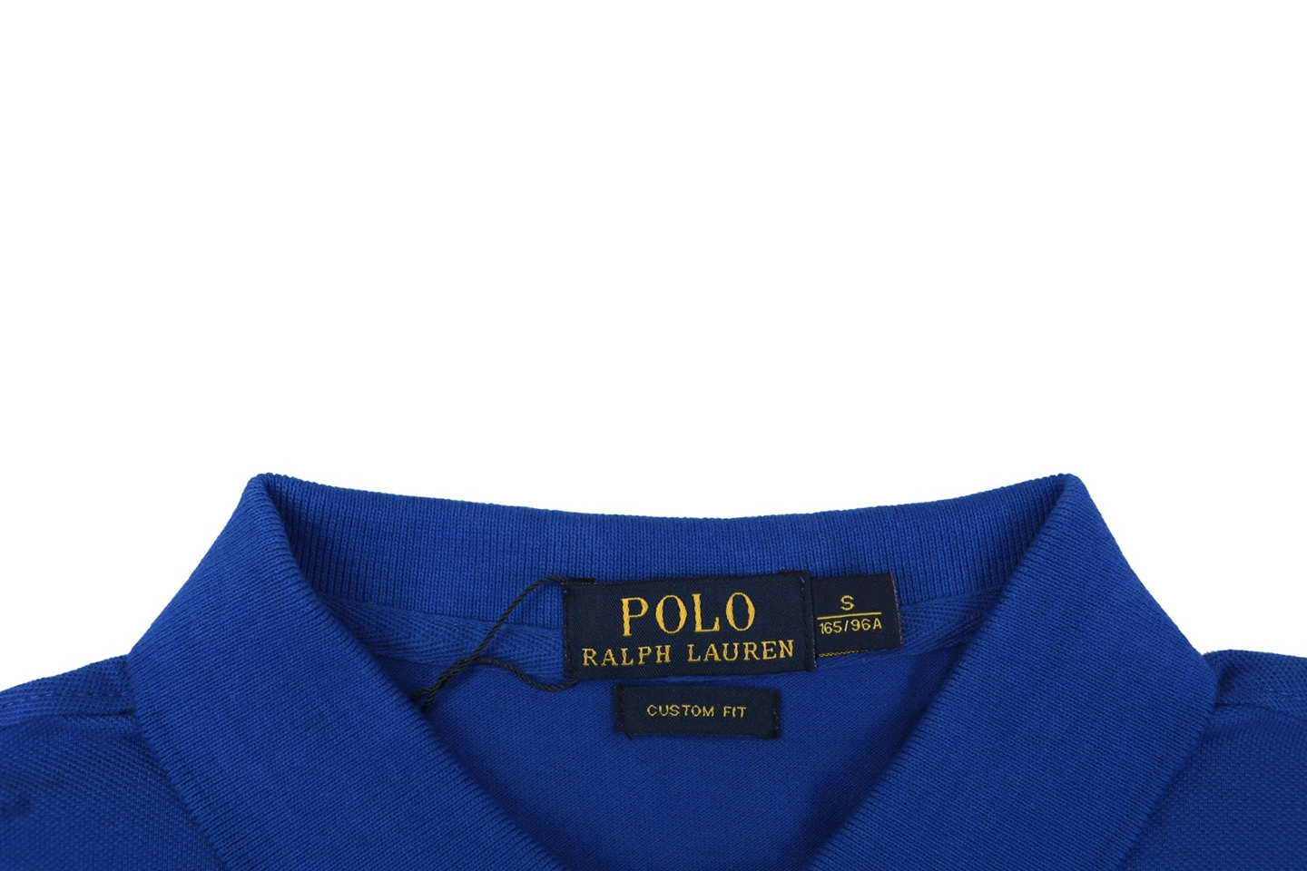 Ralph Lauren Multicolor Pony Embroidered Polo T-Shirt Blue Collar