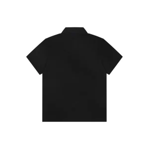 Ralph Lauren Multicolor Pony Embroidered Polo T-Shirt Black Back view