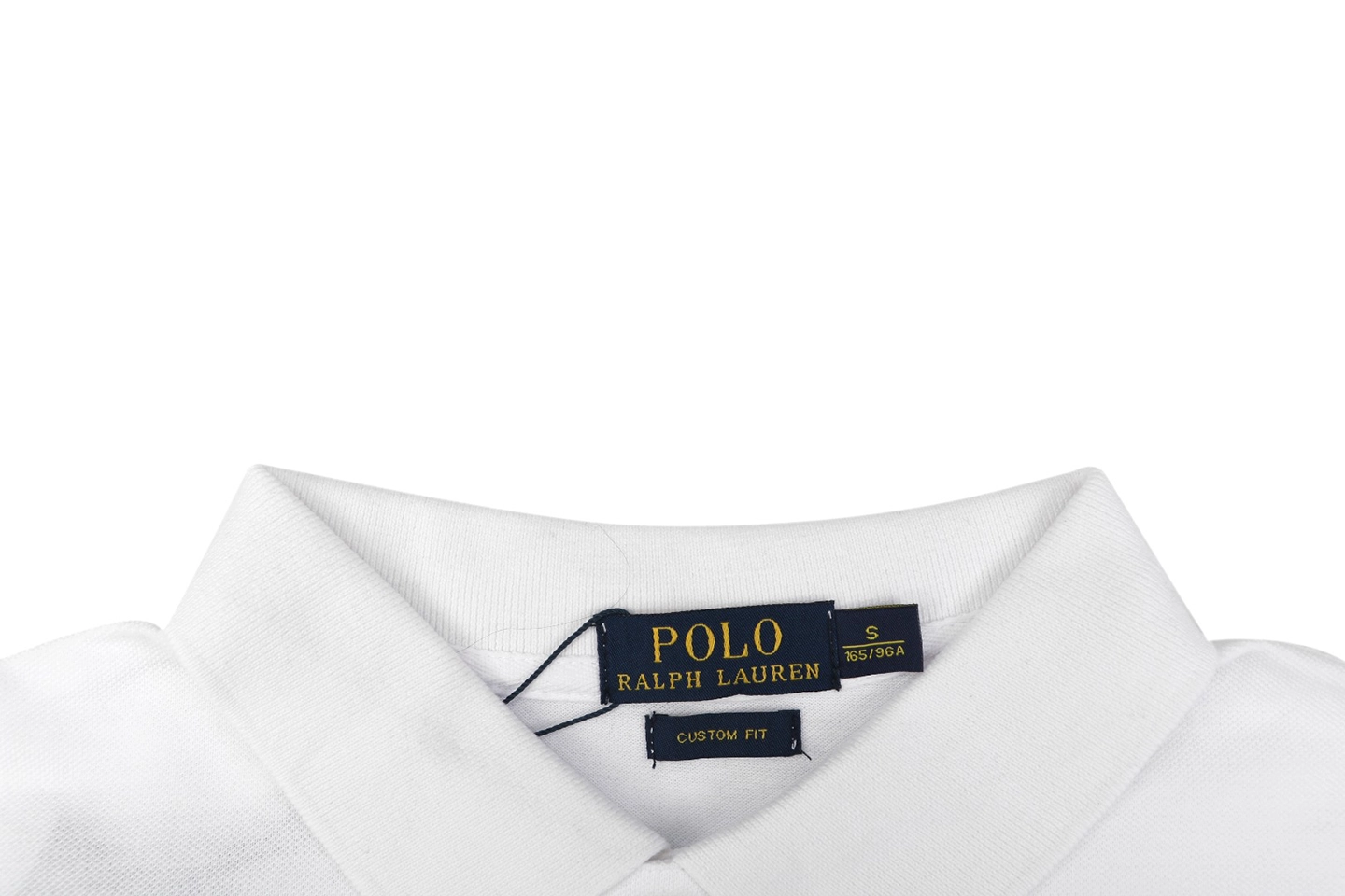 Ralph Lauren Multicolor Pony Embroidered Polo T-Shirt White Collar