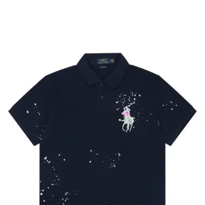 Ralph Lauren Paint Splatter Big Pony Polo T-Shirt