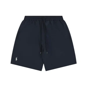 Ralph Lauren Pony Logo Lined Quick-Dry Shorts Black Front view