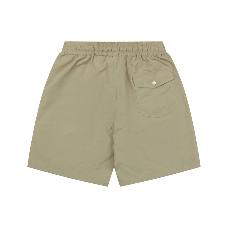 Ralph Lauren Pony Logo Lined Quick-Dry Shorts Brown Back view