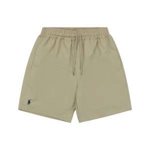 Ralph Lauren Pony Logo Lined Quick-Dry Shorts Brown Front view