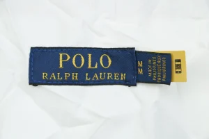 Ralph Lauren Pony Logo Linen Drawstring Shorts Brand label